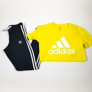 NWT Bundle of 2 Women’s Adidas Tee & Tights